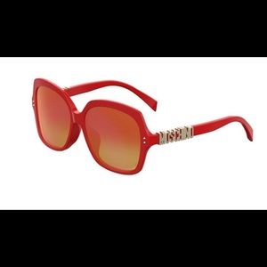 Moschino Red Sunglasses